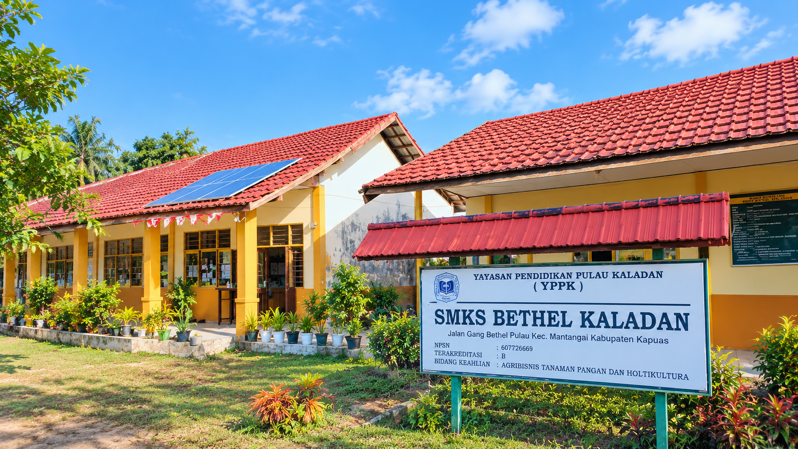 Gedung sekolah